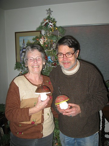 Herman and Cecelia Brown, Christmas 1012